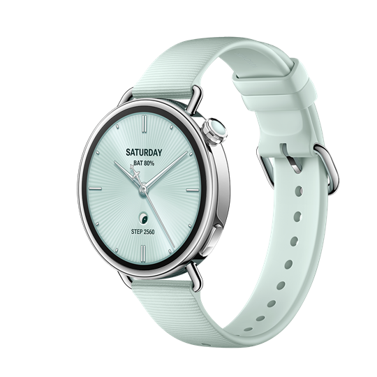 Xiaomi Watch S4 41mm Fluororubber Strap(Mint Green) / BHR080CGL