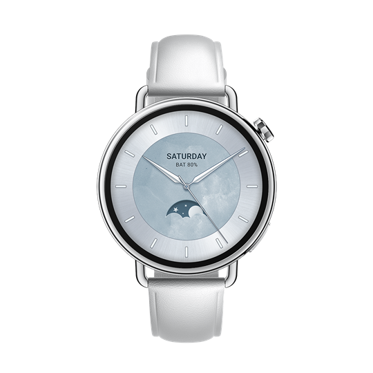 Xiaomi Watch S4 41mm Leather Strap(White) / BHR07VUGL