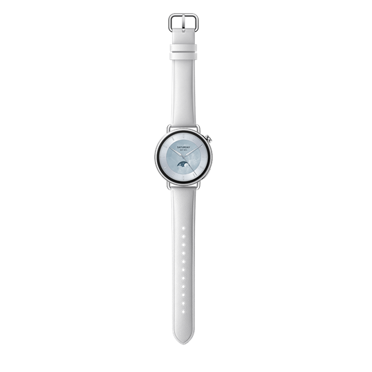 Xiaomi Watch S4 41mm Leather Strap(White) / BHR07VUGL