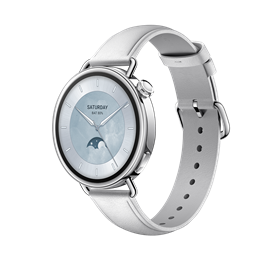 Xiaomi Watch S4 41mm Leather Strap(White) / BHR07VUGL