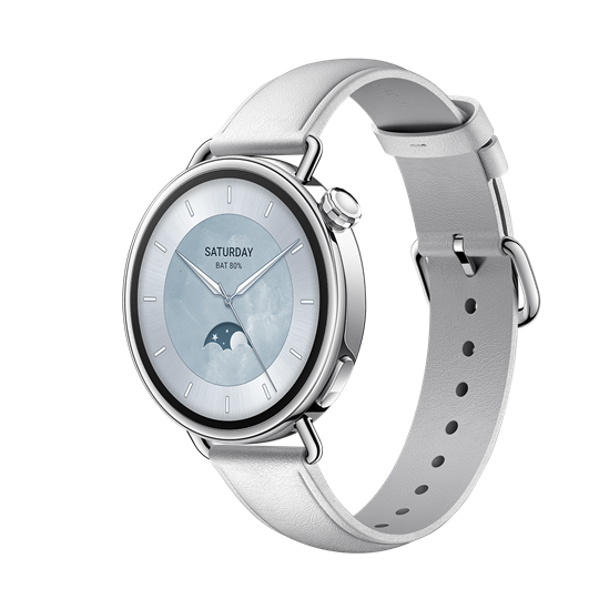 Xiaomi Watch S4 41mm Leather Strap(White) / BHR07VUGL