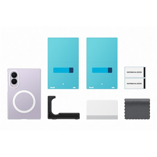 Z Fold8 Clear Magnet Case, Transparent