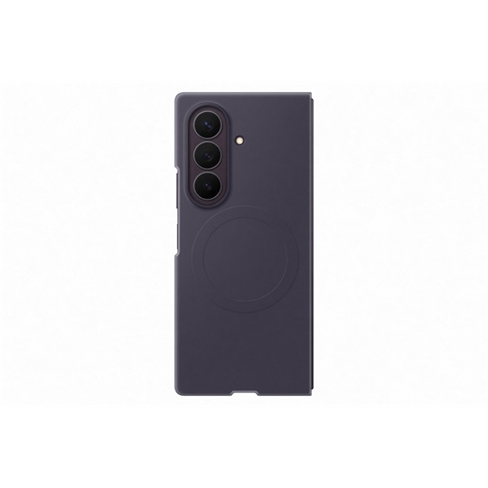 Z Fold8 Ultra Silicone Magnet Case, Techno Violet