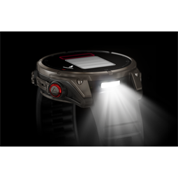 fenix 8 Pro 47mm AMOLED Sapphire Titanium grafit/fekete szilikon szíjjal