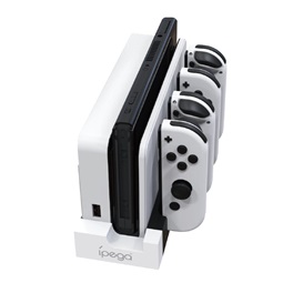 iPega 9186 Nintendo Switch, Joy-Con dokkoló, fehér