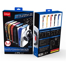 iPega P5018C PS5 dekoráció, piros