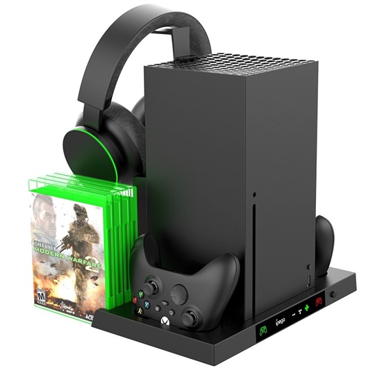 iPega XBX023 Xbox X asztali tartó, hűtő
